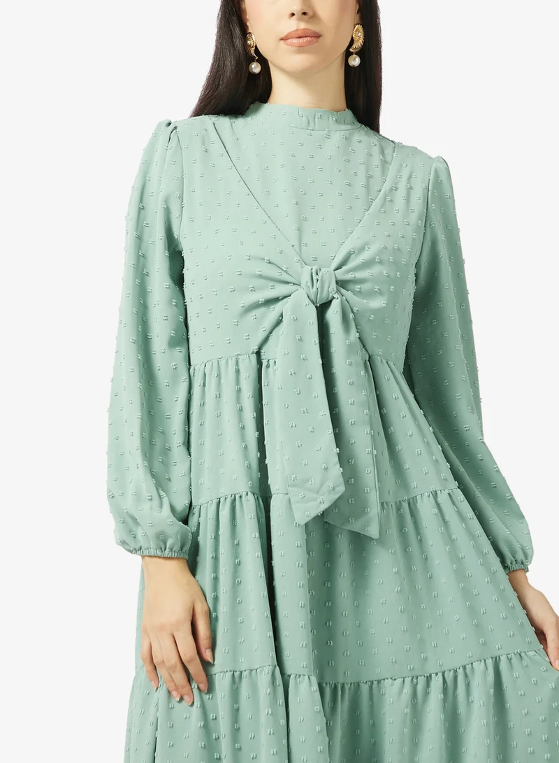 Khizana  Tiered A-line Dress for Women | Best Price UAE